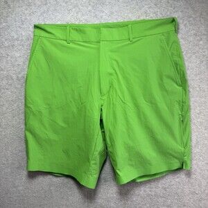 Polo Golf Ralph Lauren Shorts Mens 34 Green Stretch Chino Performance Pockets